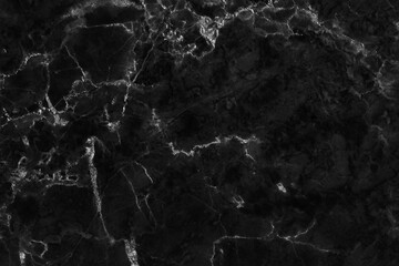 Black grey marble top-view texture background in seamless glitter pattern.
