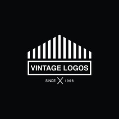 Retro Vintage Insignia, Logotype, Label or Badge Vector design element, business sign template