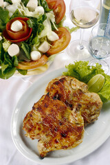 chicken with vegetables