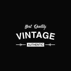 Retro Vintage Insignia, Logotype, Label or Badge Vector design element, business sign template