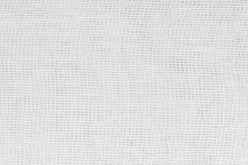 Background Texture of white medical bandage. cheesecloth texture