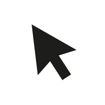Click icon . pointer arrow icon. cursor icon vector