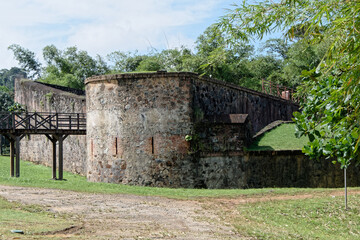 Fort Diamant de Rémire-Montjoly classé aux monuments historique en Guyane française
