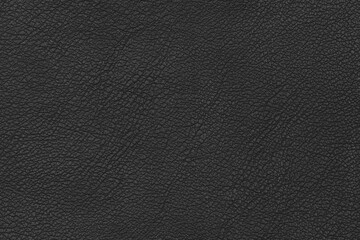 Natural black leather background texture. blank for the designer. Textured surface of dark skin product