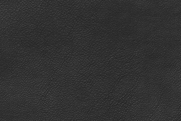 Natural black leather background texture. blank for the designer. Textured surface of dark skin product