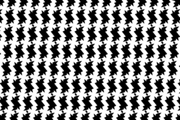 An abstract, seamless, geometric polygon symbol pattern-20a4a in black, white