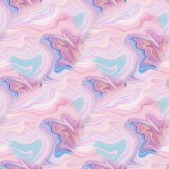liquid and fluid marble texture, seamless pattern, colourful pastel paint, mix colors, abstract background.
