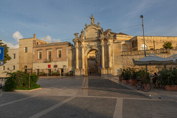 Fototapeta na wymiar Lecce , Apulien, Italien Stadtansichten