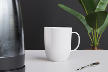 White Coffee mug for mockup design