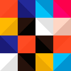Ranfom color tile. Vector and colorful tiles.