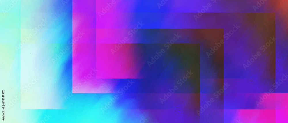 Poster Abstract modern colorful background vector design. Stylish gradient geometric minimal backdrop texture.