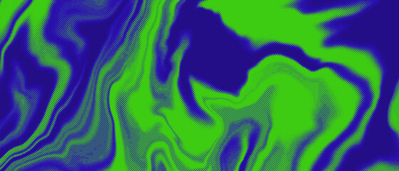 Fototapeta na wymiar Abstract liquid halftone vector background. Retro dots backdrop.