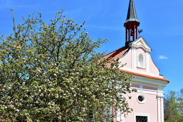 Chapel of St.Vitus near town Trebon in Czech republic