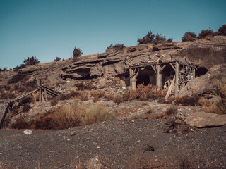 Incre&iacute;bles fotograf&iacute;as del Desierto de Tabernas (Almer&iacute;a) al atardecer. Numerosas localizaciones usadas en grabaciones de pel&iacute;culas western.