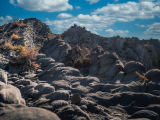Increíbles fotografías del Desierto de Tabernas (Almería) al atardecer. Numerosas localizaciones usadas en grabaciones de películas western.