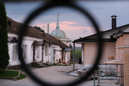 Optina Pustyn monastery. Vvedensky Cathedral. Kozelsk, Russia