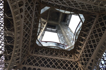 inside eiffel tower city