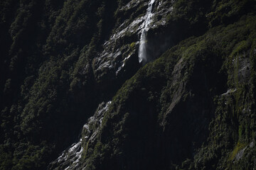 Waterfall in the mountains