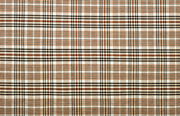 The fabric is checkered. Background and pattern of cells. Background of cellular tissue. Pattern of cells