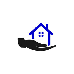 house logo vector icon