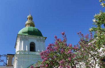 Bell tower of the Near Caves in the Kiev-Pechersk Lavra