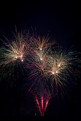 Fototapeta premium Feux d'artifice