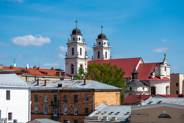 Obraz premium view of the town