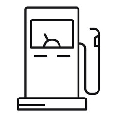 gas station icons. gas station symbol vector elements for infographic web.