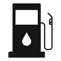 gas station icons. gas station symbol vector elements for infographic web.