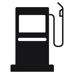 gas station icons. gas station symbol vector elements for infographic web.