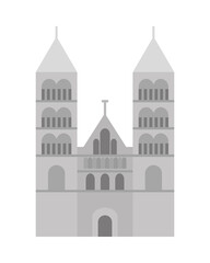 lund cathedral icon - obrazy, fototapety, plakaty