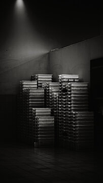 cages in light parth