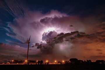 Isolated storm