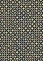 Abstract Geometric Pattern generative computational art illustration