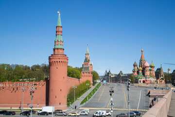 Fototapeta premium Kremlin.Moscow. Historical building of Moscow.