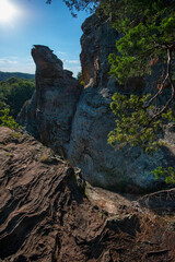 stone mountain reaching for the sky