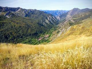Saliencia village, Somiedo Natural Park and Biosphere Reserve, Asturias, Spain