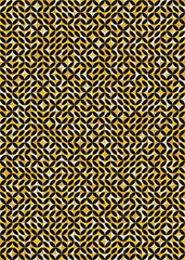 Abstract Geometric Pattern generative computational art illustration