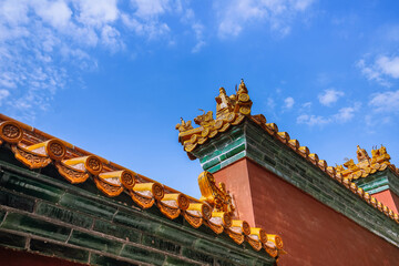 Fototapeta na wymiar Beautiful Chinese Summer Palace scenery