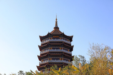 Chinese classical architectural landscape in North China