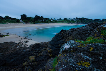Plage de la Fourberie &agrave; Saint Lunaire proche de Saint Malo