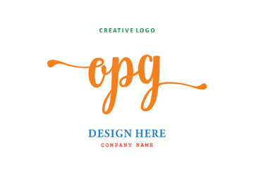 OPG lettering logo is simple, easy to understand and authoritative