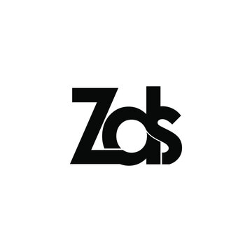 zds letter original monogram logo design