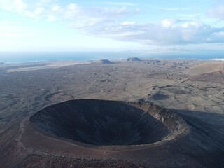 Zona Volc&aacute;nica en el norte de Fuerteventura, Islas Canarias