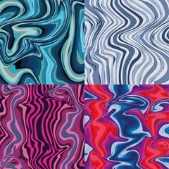 four marbles patterns