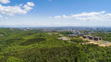 Obraz premium 《宮城県》青葉山からの仙台市の眺望