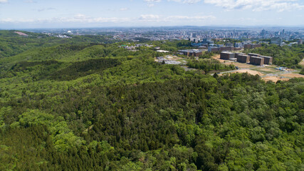 Obraz premium 《宮城県》青葉山からの仙台市の眺望