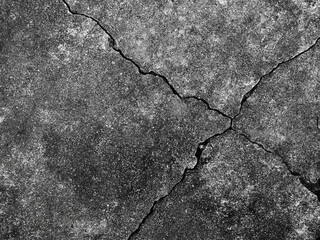 Obraz premium Old cement floor with crack in vintage style