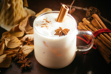 Cinnamon hot milk