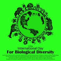  International Day For Biological Diversity, poster and banner